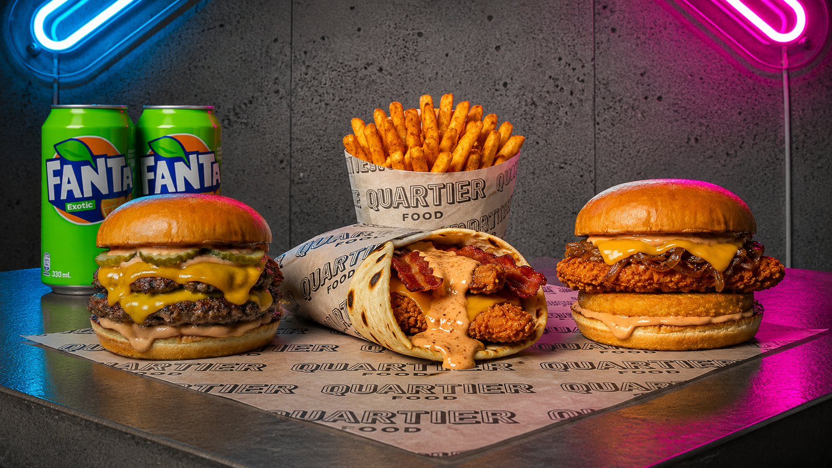 MENU TRIPLE