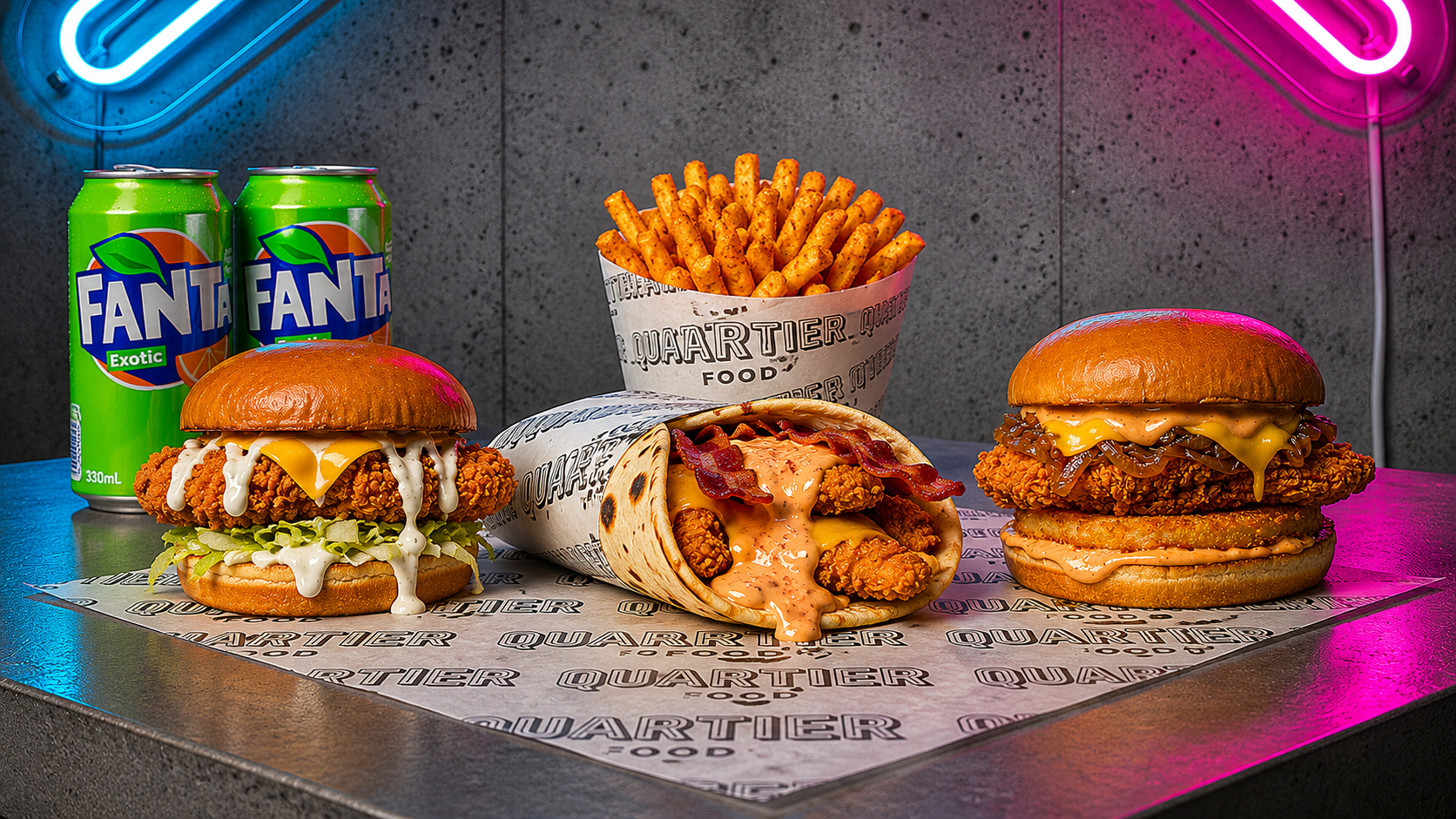 MENU TRIPLE