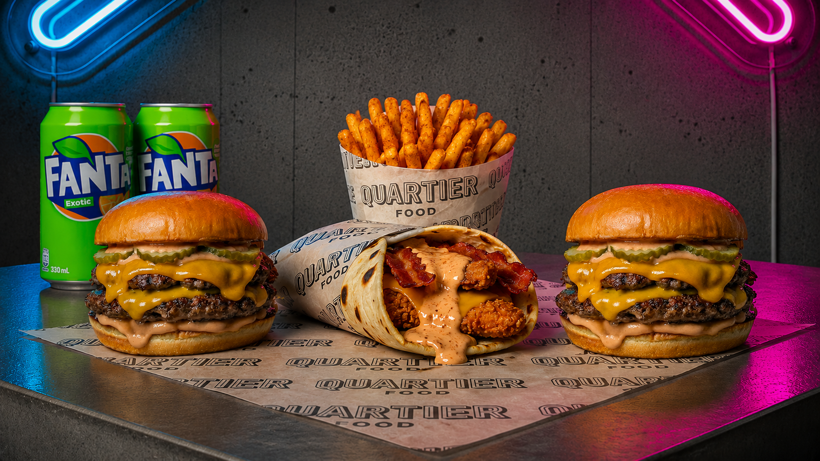 MENU TRIPLE