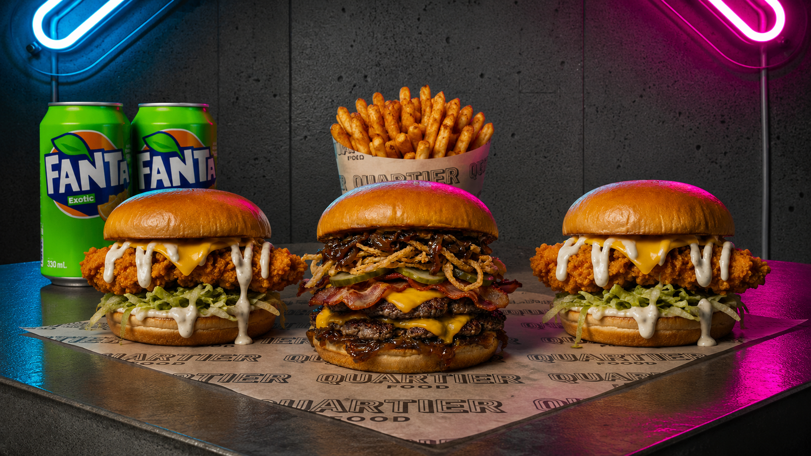 MENU TRIPLE